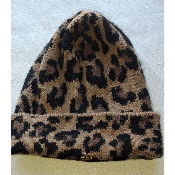 Juicy Couture Leporard Print Beanie - Picture 2 of 4